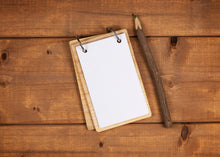 Load image into Gallery viewer, Wooden Notepad
