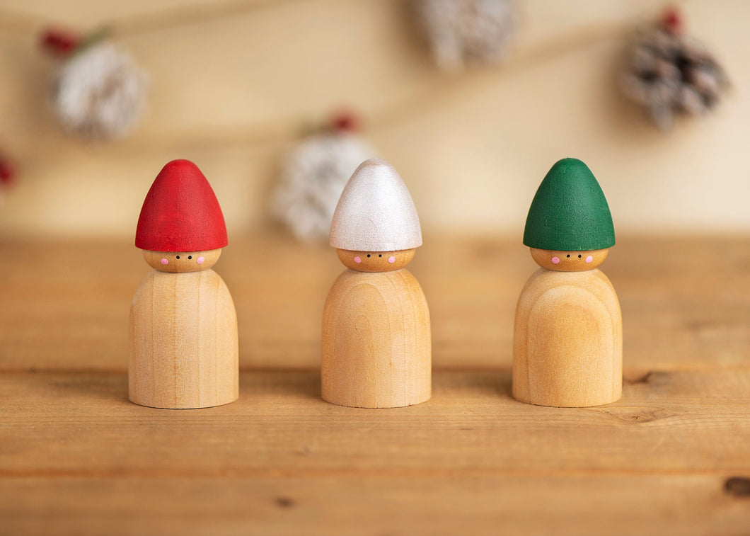 3 Holiday Gnomes